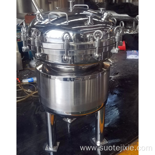 Customized stainless steel homogenization tank